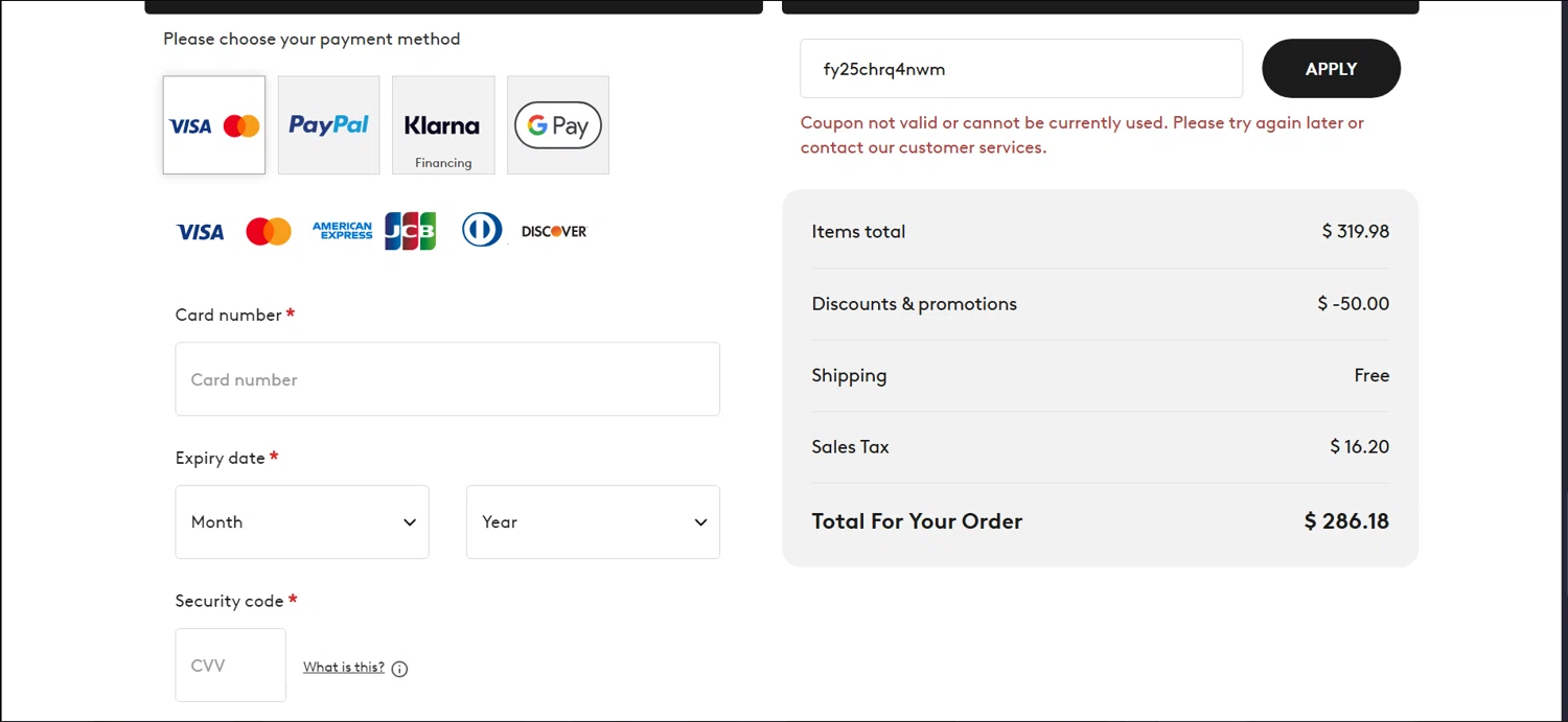 Logitech promo code screenshot showing code fy25chrq4nwm applied at Logitech checkout page. Uploaded by SimplyCodes community member SmartGenius4250 on Apr 3, 2025