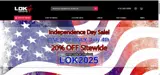 LOK Grips coupon verification screenshot