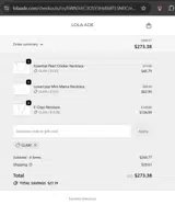 GLAM coupon verification screenshot