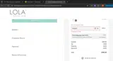 LOLA & Company coupon verification screenshot