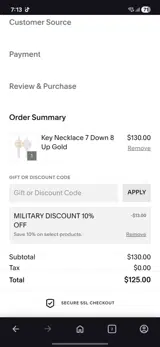 LOLA & Company coupon verification screenshot