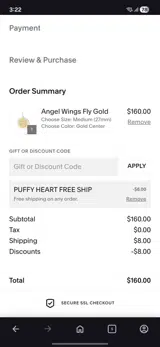 LOLA & Company coupon verification screenshot