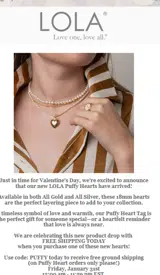 LOLA & Company coupon verification screenshot