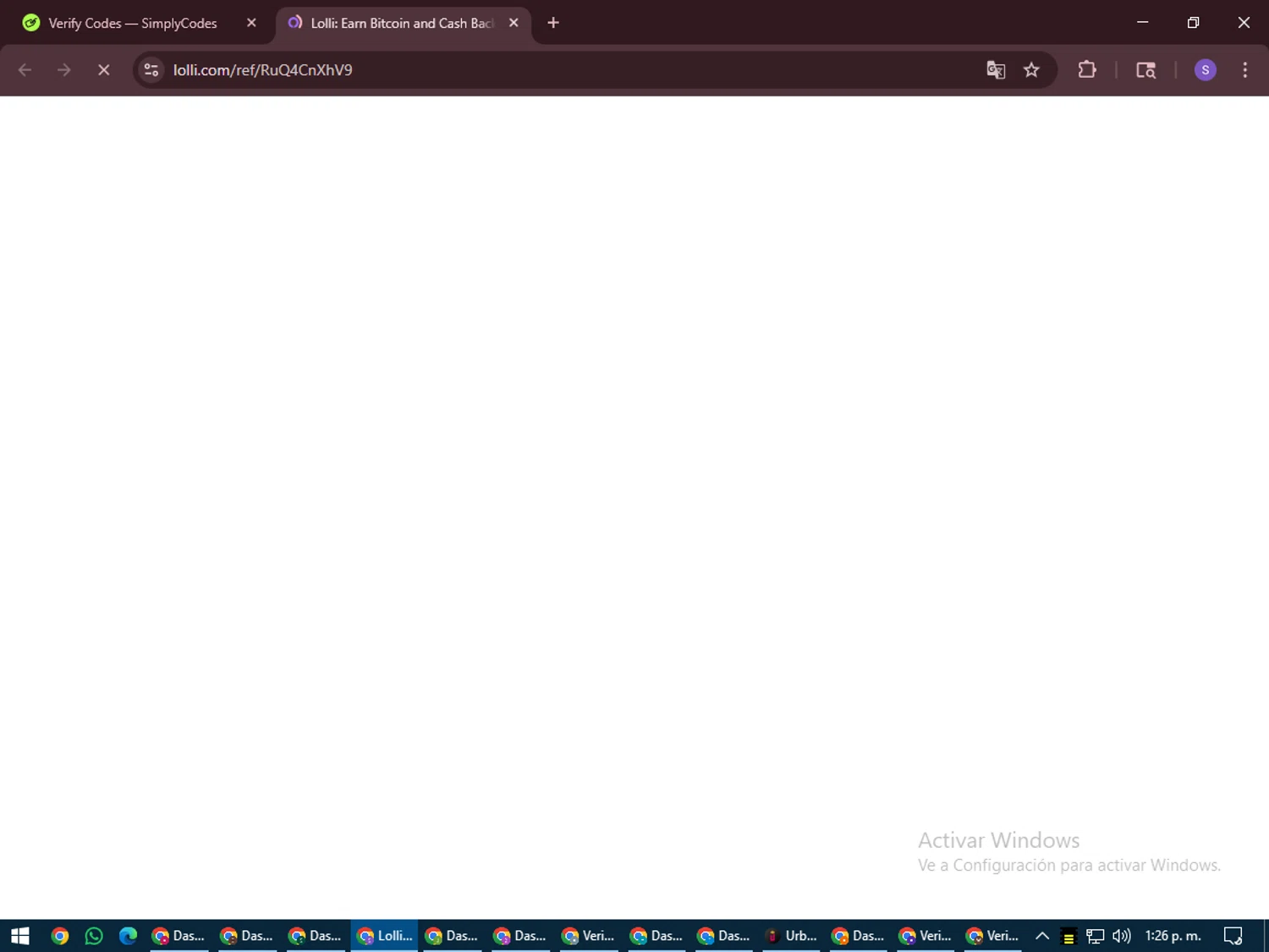 Lolli promo code screenshot showing code RuQ4CnXhV9 applied at Lolli checkout page. Uploaded by SimplyCodes community member LuckyVoyager688 on Jul 12, 2025