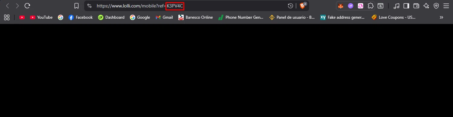 Lolli checkout page showing Lolli promo code box | Screenshot taken by SimplyCodes community member on Oct 11, 2025