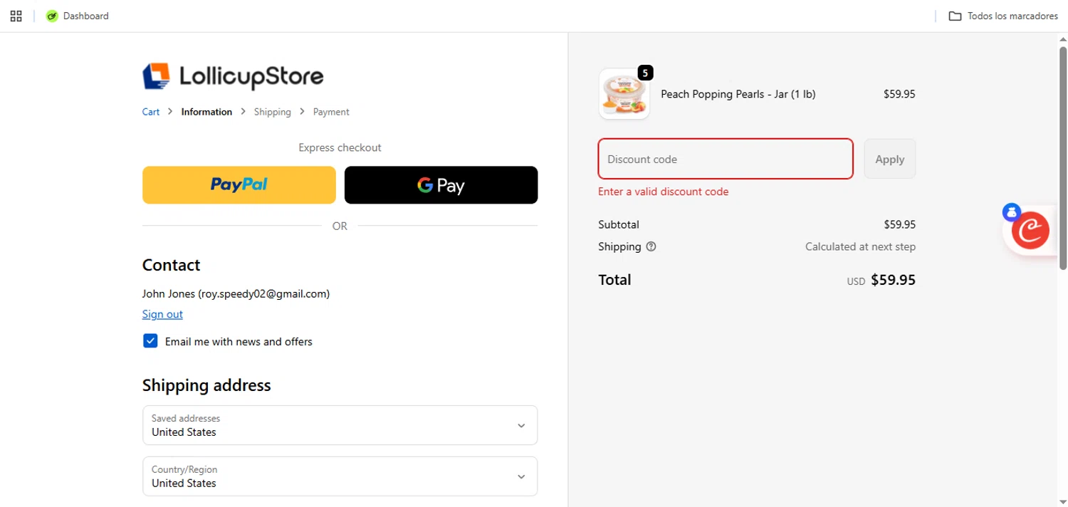 LollicupStore promo code screenshot showing code SUPER applied at LollicupStore checkout page. Uploaded by SimplyCodes community member Speedy on Feb 9, 2026