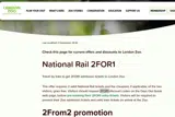 2FOR1 coupon verification screenshot