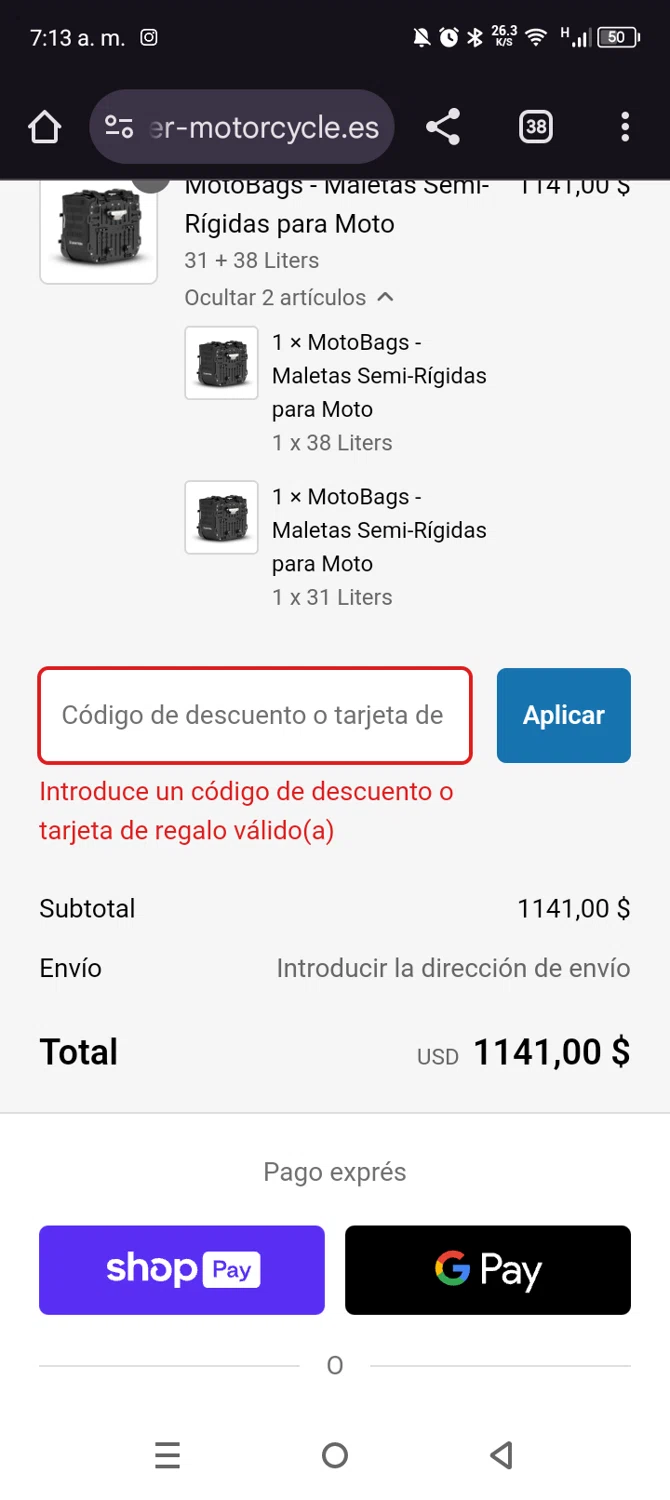LONE RIDER discount code screenshot showing code FREESHIP applied at LONE RIDER checkout page. Uploaded by SimplyCodes community member leiraM on Mar 2, 2025