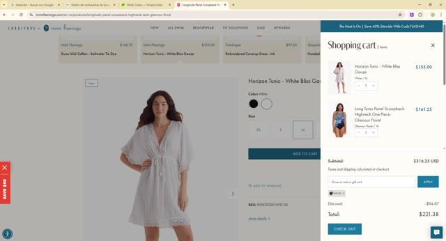 Longitude checkout page showing Longitude discount code box | Screenshot taken by SimplyCodes community member on Aug 8, 2025