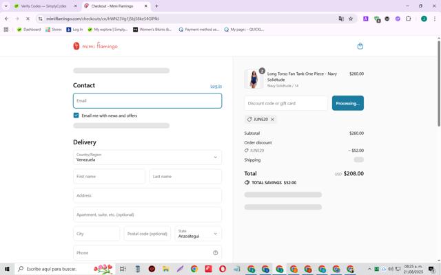 Longitude checkout page showing Longitude discount code box | Screenshot taken by SimplyCodes community member on Aug 21, 2025