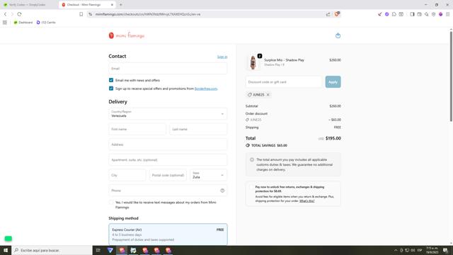Longitude checkout page showing Longitude discount code box | Screenshot taken by SimplyCodes community member on Sep 19, 2025