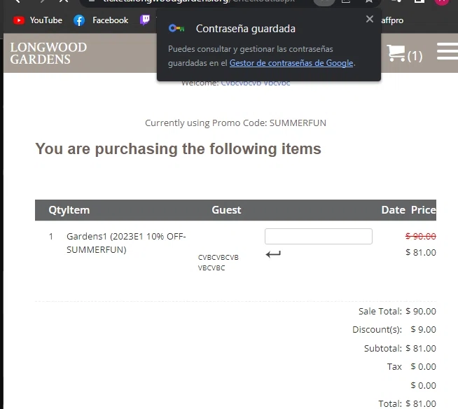 Longwood Gardens Promo Codes 15 Off September 2024