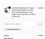 SAVAGEWINNERS coupon verification screenshot