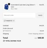 Chattanooga Lookouts coupon verification screenshot