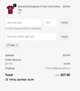 Chattanooga Lookouts coupon verification screenshot