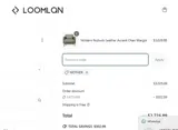 LOOMLAN coupon verification screenshot
