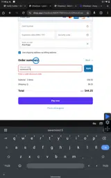 savemore15 coupon verification screenshot