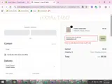 MEMORIAL15 coupon verification screenshot