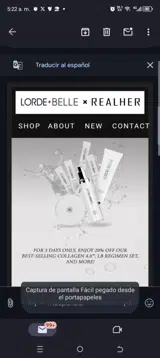 Selfcare20 coupon verification screenshot