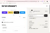 Loren Stewart coupon verification screenshot