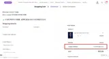 LORIBEAR coupon verification screenshot