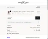 emily20 coupon verification screenshot
