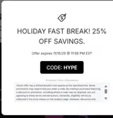 Los Angeles Lakers coupon verification screenshot