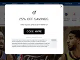 Los Angeles Lakers coupon verification screenshot