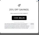 Los Angeles Lakers coupon verification screenshot