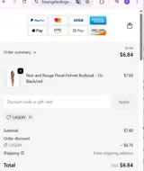 LASEXY coupon verification screenshot