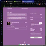 DANILO coupon verification screenshot