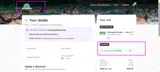 Panthers25 coupon verification screenshot