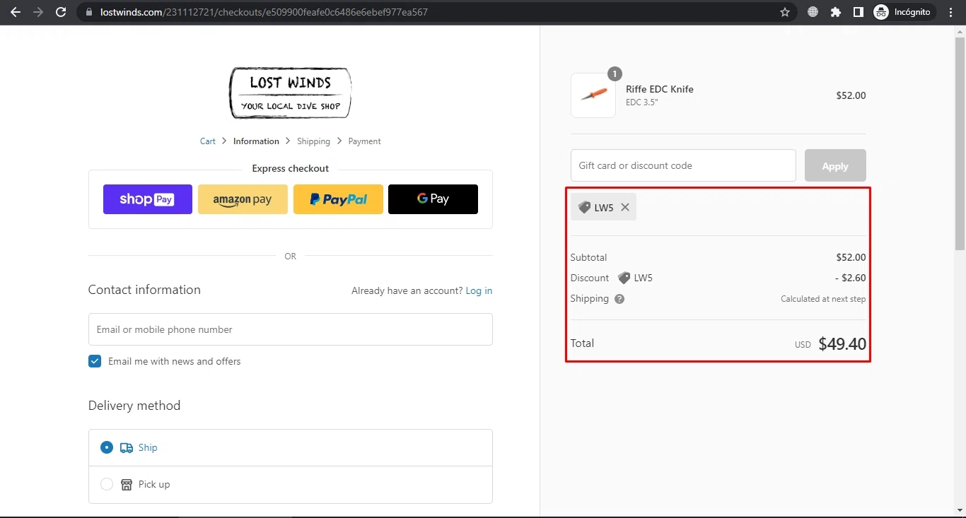 how to use Lunker City coupons