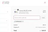 SPRING2025 coupon verification screenshot