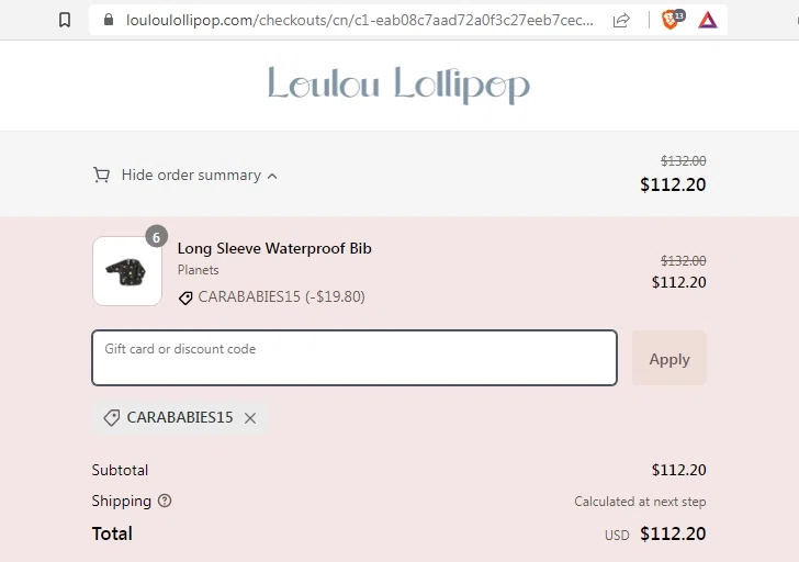 how to use Loulou Lollipop coupons