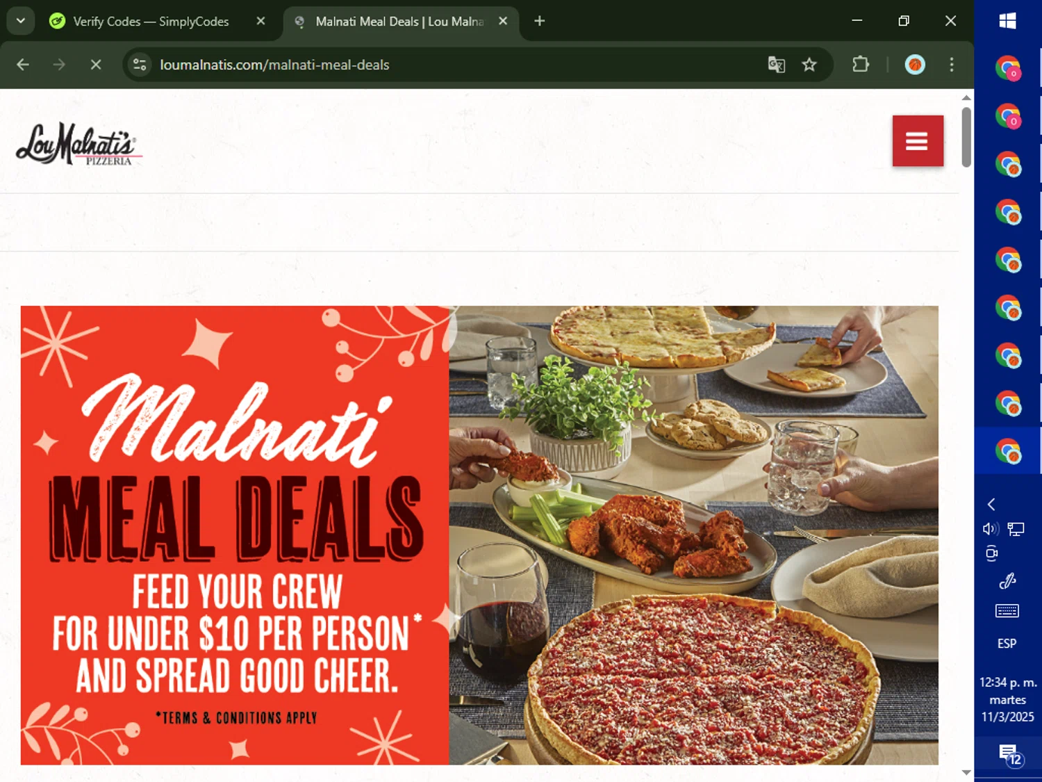 Lou Malnati s Promo Codes 4 Verified 20 Off Mar 2025