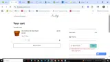 BECAUSE15 coupon verification screenshot