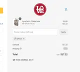 LOVE Bags coupon verification screenshot