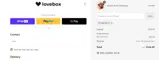 Love Box coupon verification screenshot