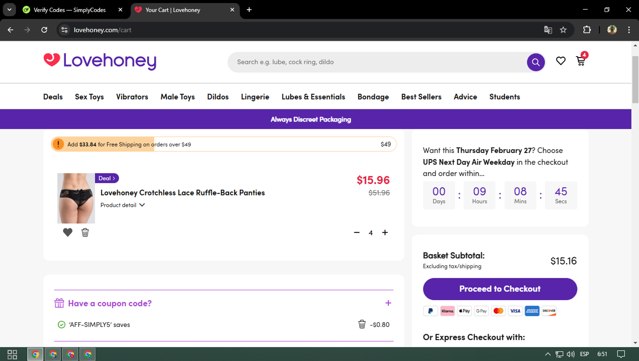 Lovehoney Coupon Codes (1 Verified) - 5% Off w/Code Apr 2025