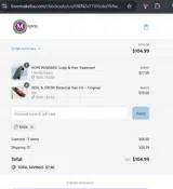 RAFA coupon verification screenshot