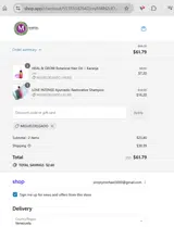 MIGUELDELGADO coupon verification screenshot