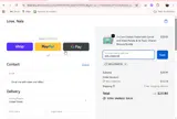 WELCOME30 coupon verification screenshot