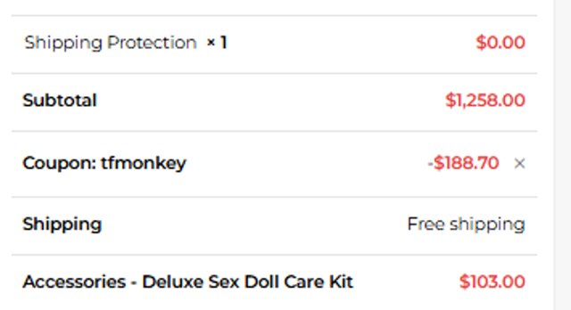 LoveNestle checkout page showing LoveNestle coupon code box | Screenshot taken by SimplyCodes community member on May 19, 2025