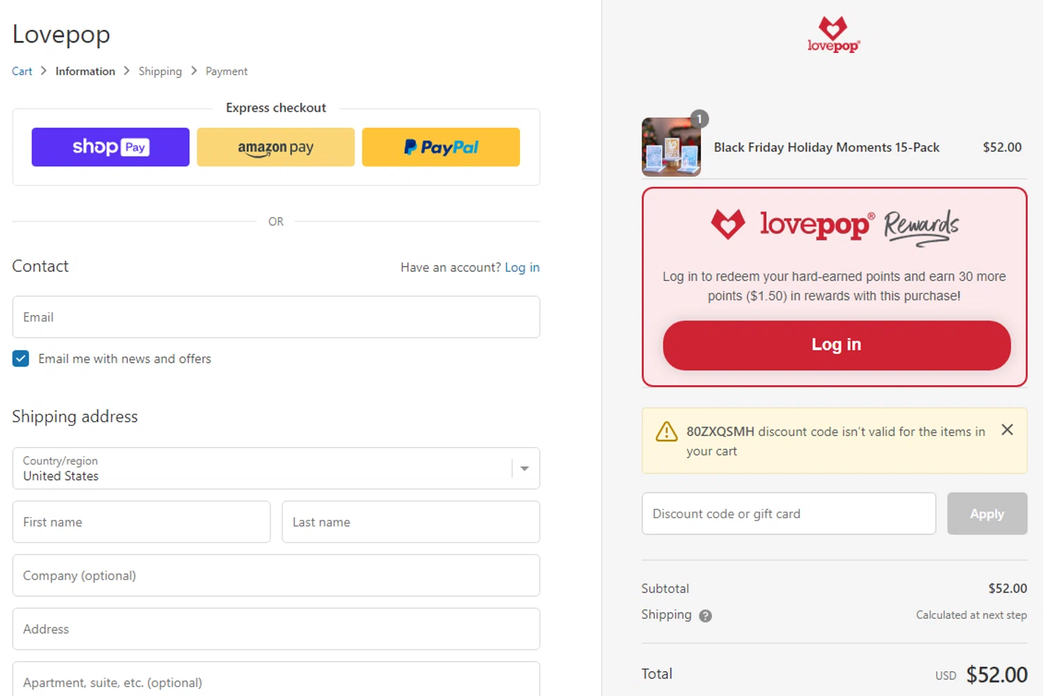 Lovepop Promo Codes 15 Off November 2023
