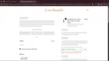 SCARYLOVE coupon verification screenshot