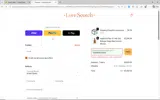 THANKSLOVE40 coupon verification screenshot