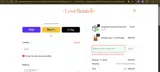 LOVE100 coupon verification screenshot