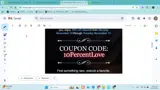 10PERCENTLOVE coupon verification screenshot