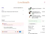 LOVEHOLIDAYS coupon verification screenshot
